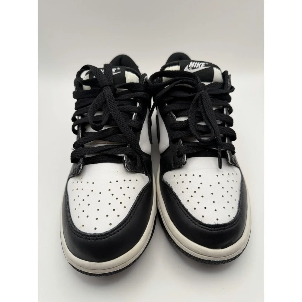 Nike Dunk Low Retro Panda Black White Youth 6.5Y Sneakers DD1391-100